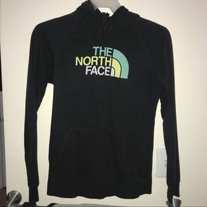 North Face logo hoodie